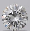 0.70 Carat Round F VS2 VG EX GIA Natural Diamond