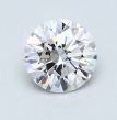 1.01 Carat Round D SI2 EX GIA Natural Diamond