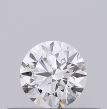 0.23 Carat Round D SI1 EX GIA Natural Diamond