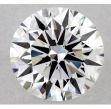 0.46 Carat Round E VS1 EX VG GIA Natural Diamond