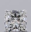 0.56 Carat Princess F VS1 - EX VG GIA Natural Diamond