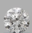 0.5 Carat Round F VVS2 VG EX GIA Natural Diamond