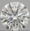 0.51 Carat Round D SI2 EX VG GIA Natural Diamond