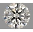 0.56 Carat Round H VS2 EX IGI Natural Diamond