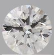 0.82 Carat Round H VVS2 EX GIA Natural Diamond