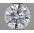 0.36 Carat Round E VVS1 EX GIA Natural Diamond