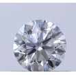 0.37 Carat Round E VVS1 EX GIA Natural Diamond