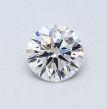 0.5 Carat Round D VS2 VG EX GIA Natural Diamond