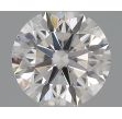 0.35 Carat Round H VVS1 EX GIA Natural Diamond