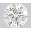 0.9 Carat Round H VVS2 EX GIA Natural Diamond