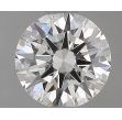 0.54 Carat Round E VVS2 EX IGI Natural Diamond