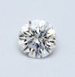 0.56 Carat Round F VS2 EX GIA Natural Diamond