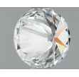 0.56 Carat Round F VVS2 EX GIA Natural Diamond