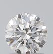 0.91 Carat Round H IF EX GIA Natural Diamond