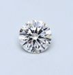 0.38 Carat Round E SI2 VG GIA Natural Diamond