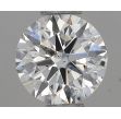 0.45 Carat Round H SI2 EX VG GIA Natural Diamond