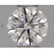 0.2 Carat Round E VVS1 EX VG GIA Natural Diamond