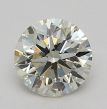 0.40 Carat Round K SI1 VG G GIA Natural Diamond