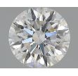 0.51 Carat Round F SI2 EX GIA Natural Diamond