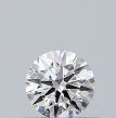 0.3 Carat Round F VVS1 VG EX GIA Natural Diamond