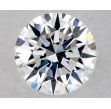 0.52 Carat Round D VVS1 EX GIA Natural Diamond