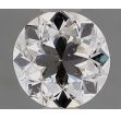 0.90 Carat Round H SI2 GD EX GIA Natural Diamond