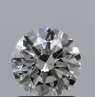 1.00 Carat Round H SI2 VG EX GIA Natural Diamond