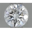 0.23 Carat Round E VVS1 EX GIA Natural Diamond