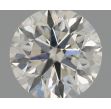 0.56 Carat Round G SI1 EX IGI Natural Diamond