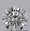 0.50 Carat Round F IF VG EX GIA Natural Diamond