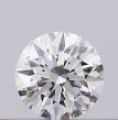 0.2 Carat Round F VVS2 EX GIA Natural Diamond