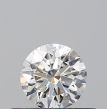 0.35 Carat Round G VVS1 EX GIA Natural Diamond