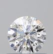 0.61 Carat Round E VVS1 EX GIA Natural Diamond