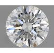 0.46 Carat Round H VVS2 EX GIA Natural Diamond