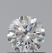 0.52 Carat Round D VVS1 EX GIA Natural Diamond