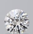 0.55 Carat Round F VS1 EX GIA Natural Diamond