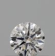 0.24 Carat Round H VVS1 EX GIA Natural Diamond