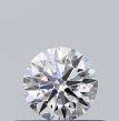 0.35 Carat Round D VVS1 EX GIA Natural Diamond