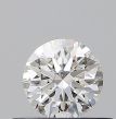 0.38 Carat Round F IF EX GIA Natural Diamond