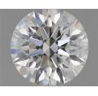 0.5 Carat Round F VVS2 EX GIA Natural Diamond