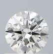 0.52 Carat Round F VVS2 EX GIA Natural Diamond