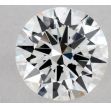 0.30 Carat Round G VVS2 EX VG GIA Natural Diamond