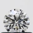 0.37 Carat Round E VVS1 EX GIA Natural Diamond