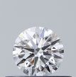 0.35 Carat Round D VVS1 EX GIA Natural Diamond