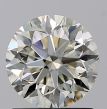 1.01 Carat Round K VS2 VG EX GIA Natural Diamond