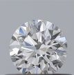 0.37 Carat Round D VVS1 EX GIA Natural Diamond