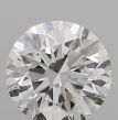 0.5 Carat Round F VVS2 EX GIA Natural Diamond