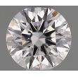 0.53 Carat Round E VS2 EX GIA Natural Diamond