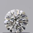 0.40 Carat Round H VS1 EX GIA Natural Diamond