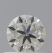 0.50 Carat Round I VVS2 GD VG GIA Natural Diamond